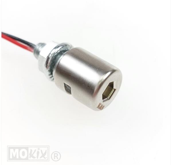 Kentekenplaatverlichting Schroef LED 12V Chroom