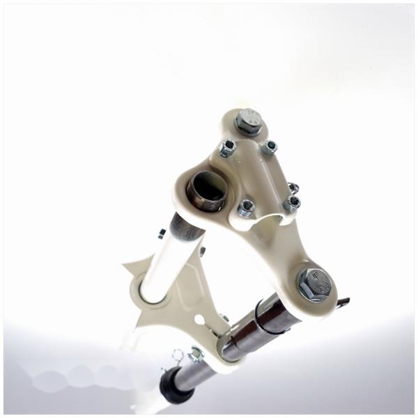 Voorvork Puch Maxi DIK +10cm 540 WIT EBR - Afbeelding 4
