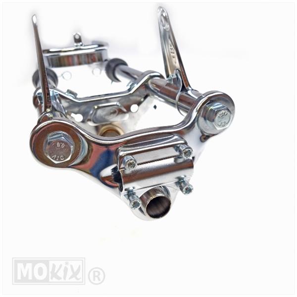 Voorvork Puch Maxi DIK +10cm 540 Versterkt Chroom - Afbeelding 4