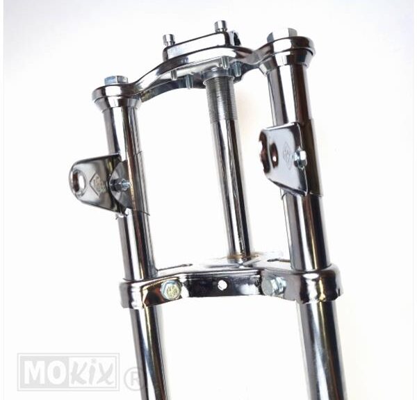 Etuhaarukka Puch Maxi THICK +10cm 540 Vahvistettu Kromi - EBR