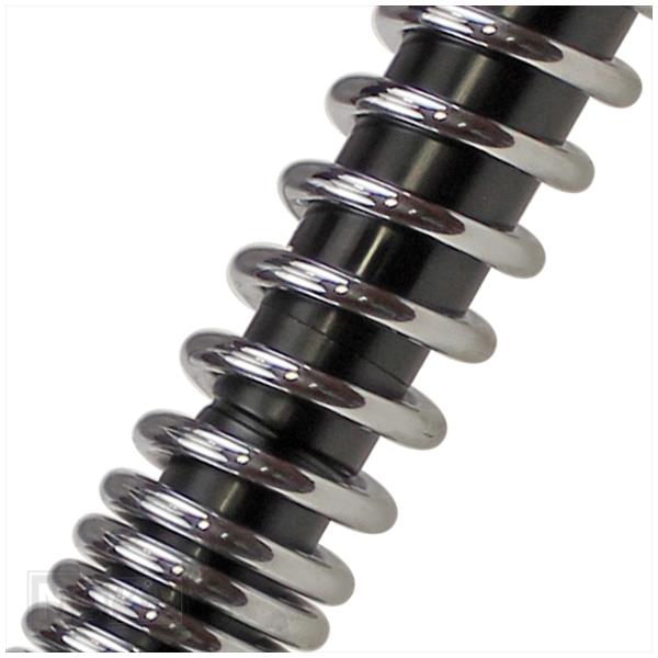 Schokbreker SET DIK 10mm Imca 360mm Zwart/Chroom - Afbeelding 2