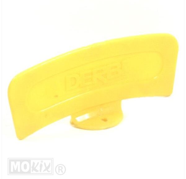Gele Plaat Derbi PVC Voet