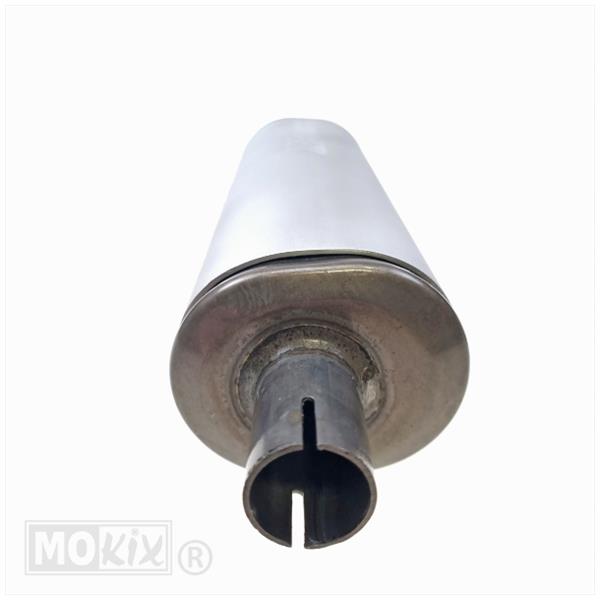 Uitlaatdemper 22mm Ovaal (Met Klem) Silex - Afbeelding 2