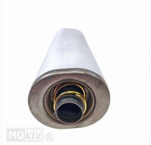 Uitlaatdemper 22mm Ovaal (Met Klem) Silex