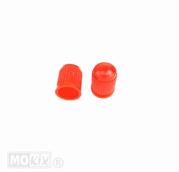 Ventieldop PVC Rood (100)