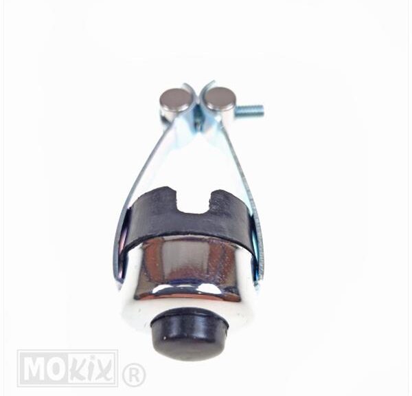 Drukbutton UNI Claxon/Stop Chroom Klem