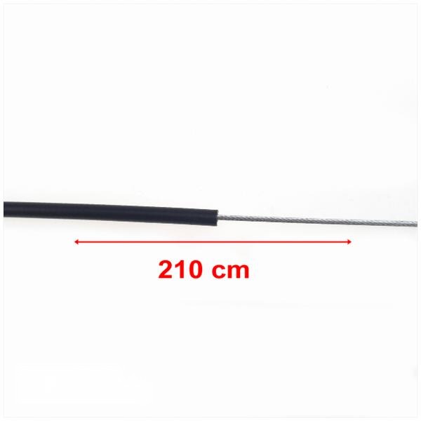 Kabel Achterrem Solex 45>3800 Zwart - Afbeelding 2