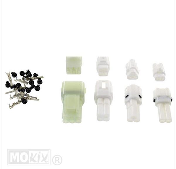 Connector Stekker Plugset (090) 8delig WR Elec