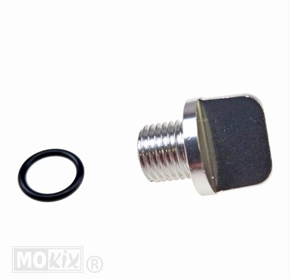 Olievulplug Minarelli Scooter Aluminium Zilver