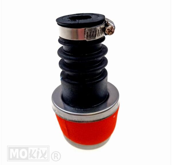 Powerfilter Foam Puch Maxi 12/15mm Carb. Rood - Supertec