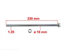 Vooras Yamaha BW'S / Booster 230x10x1.25 - Bollard