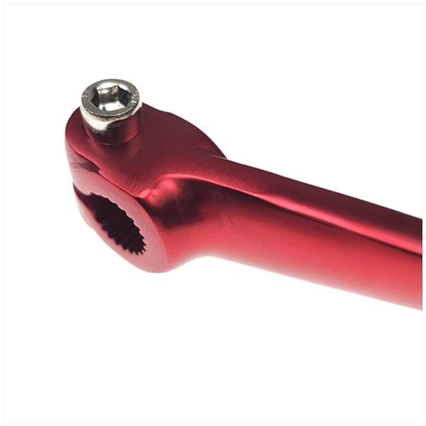 Schakelpedaal Minarelli AM6 ALU Rood - Afbeelding 2
