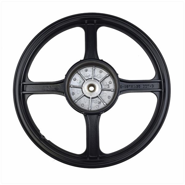 Velg SET Vespa Bravo/Ciao/SI 16x1.35 Zwart - Afbeelding 4
