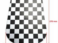 Spatlap UNI Racing Flag Groot (185x270) Oldtimer - Supertec