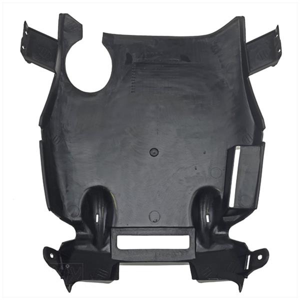 Achterspatbord Binnen Yamaha Aerox Ongelakt Zwart - Afbeelding 3