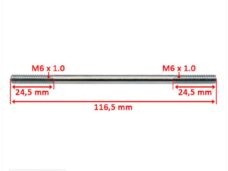 Cilinder Tapeind Yamaha 6 X 116 SP - Bollard