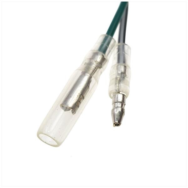 Stopknop MET Kabel 2dlg Zwart Rubber Klem (1) - Afbeelding 2