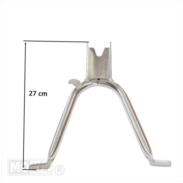 Middenstandaard Tomos Revival Chroom 27cm - Afbeelding 2