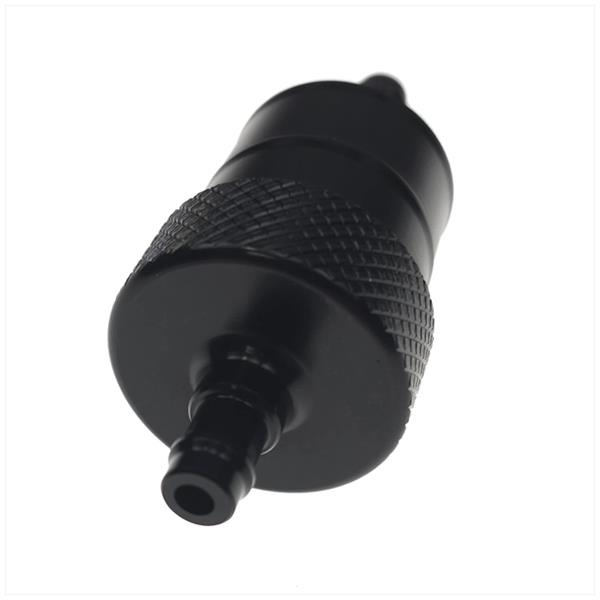 Benzinefilter UNI 7mm Aansl. Aluminium Zwart - Afbeelding 2