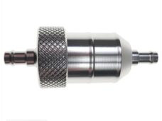 Benzinefilter UNI 7mm Aansl Aluminium - Supertec