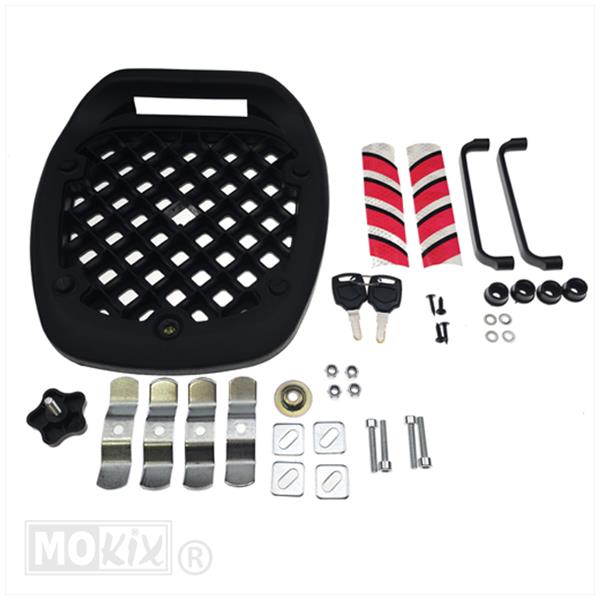 Topkoffer KXM 35L Zilver 39x35x31.5cm - Afbeelding 3