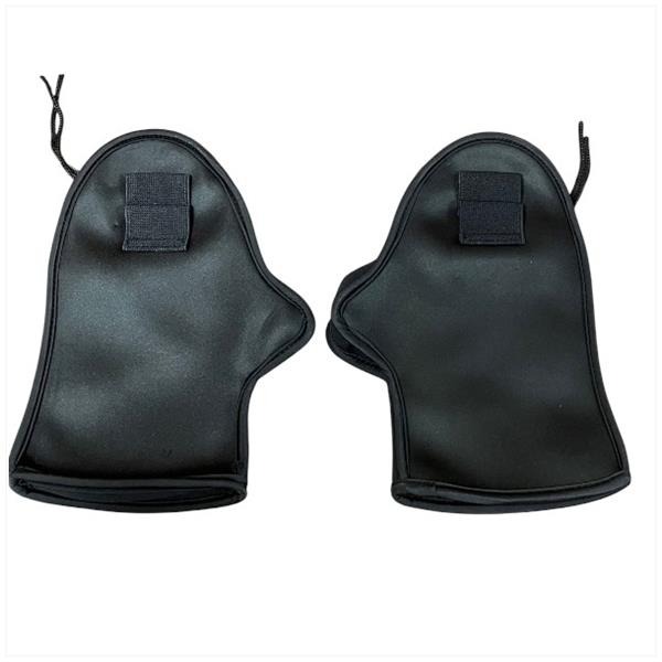 Hand Moffen SET MKX Softshell Zwart - Afbeelding 2