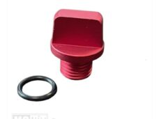 Olievulplug Minarelli Scooter Aluminium Rood