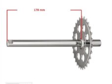 Trap-AS Puch Maxi NT 28t Lang Chroom