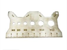Bout/Schroefdraad Meetplaat M4-M10 Ttoolz