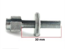 Kabelstelbout M7 MET Gleuf Lang Aluminium 30mm (1)