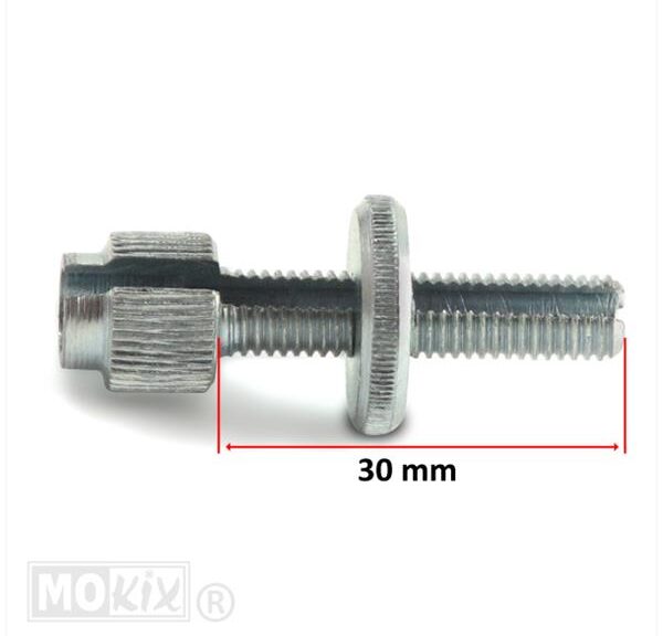 Kabeleinstellschraube M7 MIT geschlitztem, langem Aluminium 30 mm (1)