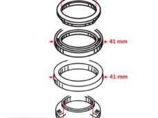 Balhoofdset Honda DAX/Z50/CHALY CH ST - Supertec