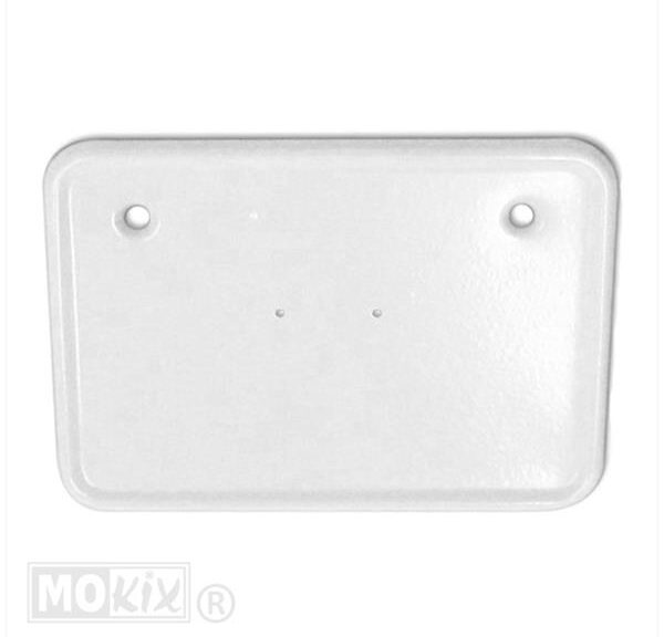Nummerplaat 150x100 WIT