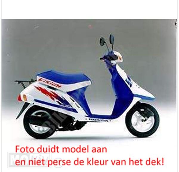 Buddy DEK Honda Vision MET-IN Zwart MKX