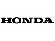 Honda Sticker Woord 22cm Zwart