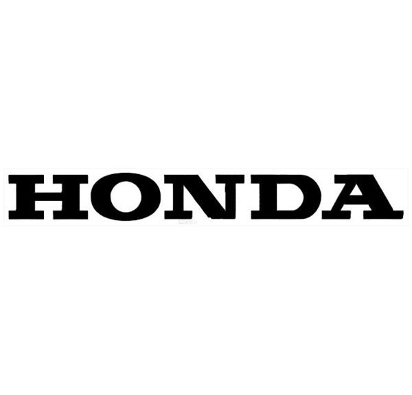 Honda Sticker Woord 22cm Zwart