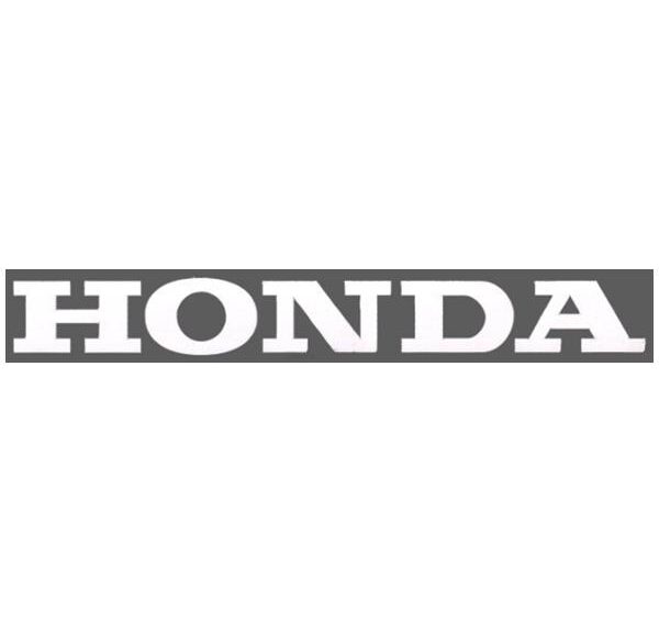Honda Sticker Woord 22cm WIT