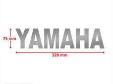 Yamaha Aerox Stickerset Onderspoiler Chroom (2)
