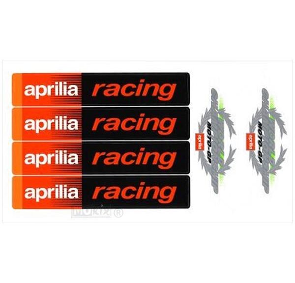 Aprilia Stickerset Champion 6delig