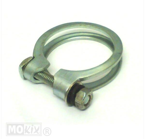 Uitlaatklem Cilinder Zundapp 34mm Open (1)