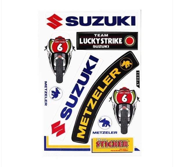 Sponsor-KIT Suzuki/Metzeler 33x22