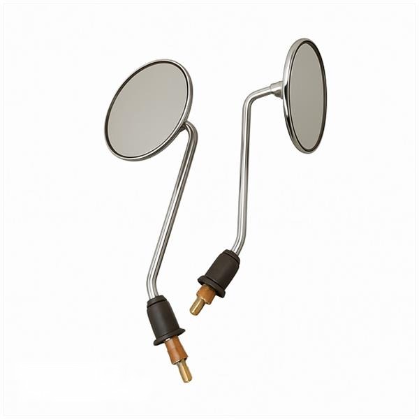 Spiegel Kymco Like/SYM Fiddle II Chroom CE SET L/R - Afbeelding 2