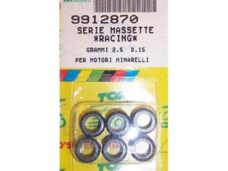 Rollenset (6) 15x12  2.5gr TP - Top Performances