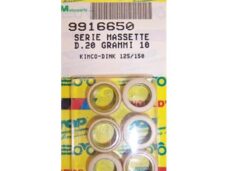 Rollenset (6) 20x15 10.0gr TP - Top Performances