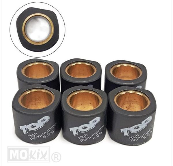 Rollenset (6) 15x12  6.0gr TP HSP - Top Performances