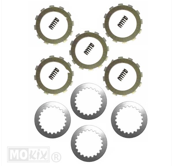 Koppelingsplaatkit Derbi Senda (5) Kevlar TP - Top Performances