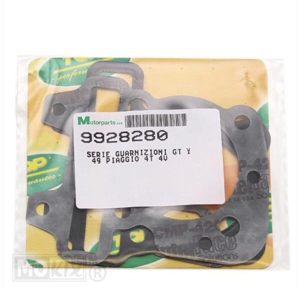 Pakkingset TOP Piaggio 4T 4V 49mm TP - Top Performances