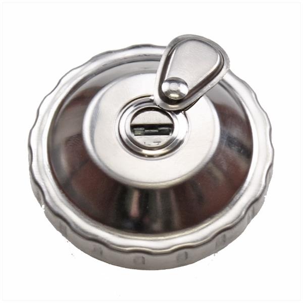 Tankdop Tomos A3/A35 Chroom + Slot - Afbeelding 2
