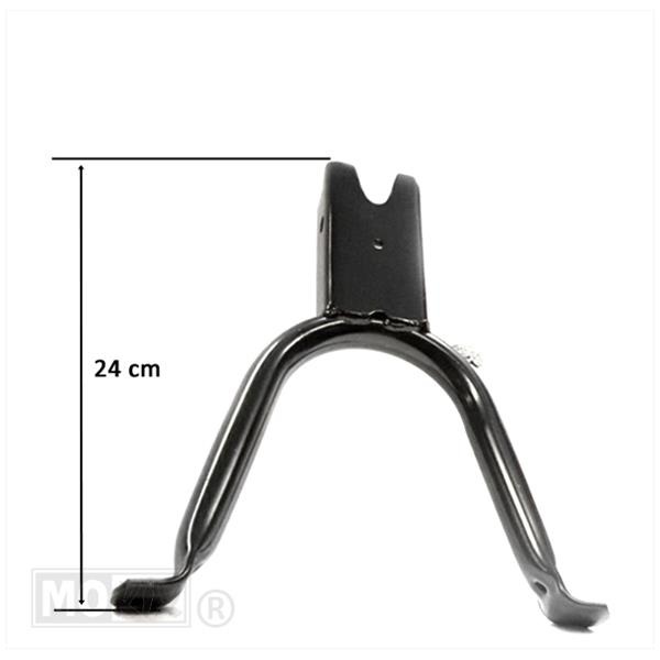 Middenstandaard Tomos A35 24cm Zwart - Afbeelding 2