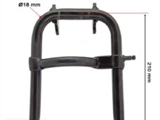 Middenstandaard Puch Maxi Macho 210mm Zwart - IGM